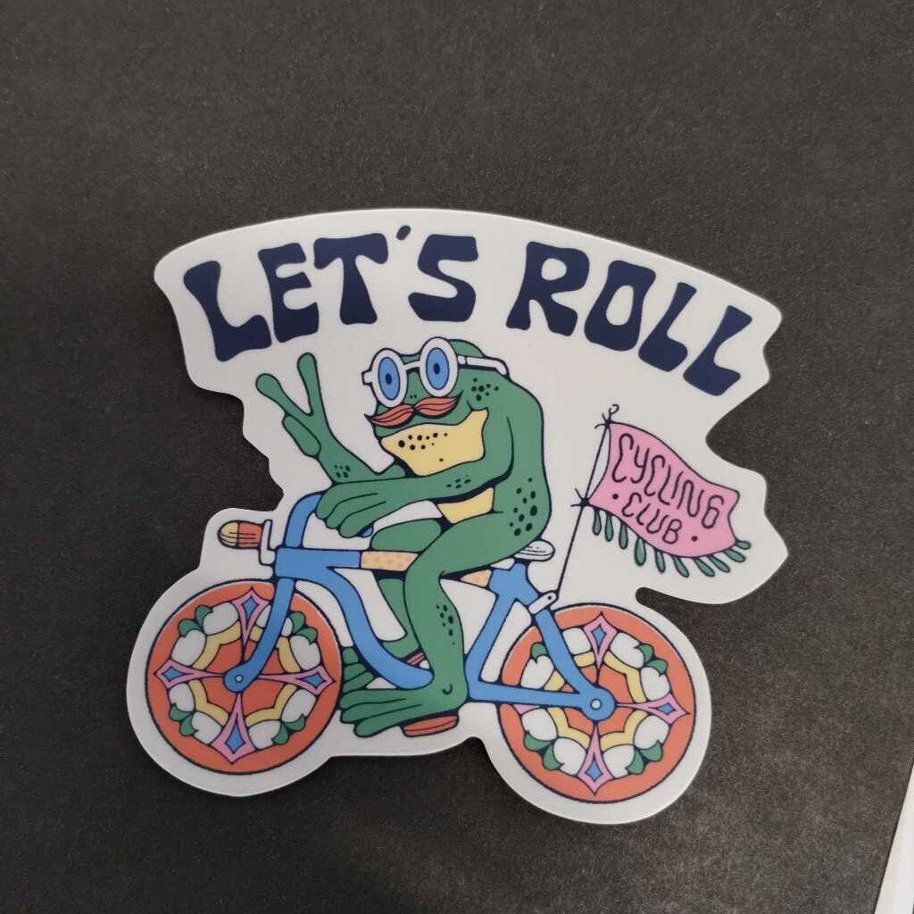 Menottees Let's Roll Frog/Bike