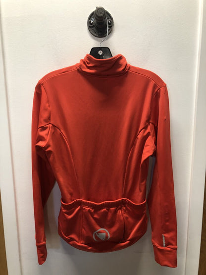 Endura Full Zip LS Jersey, Red, Men's S