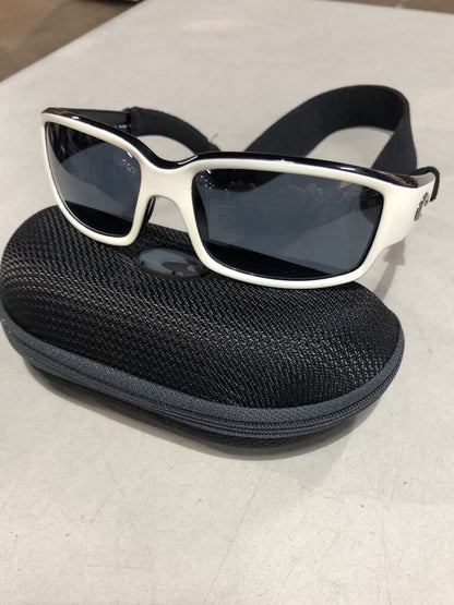 Costa Del Mar Caballito CL 30 Sunglasses, White/Black w/ case