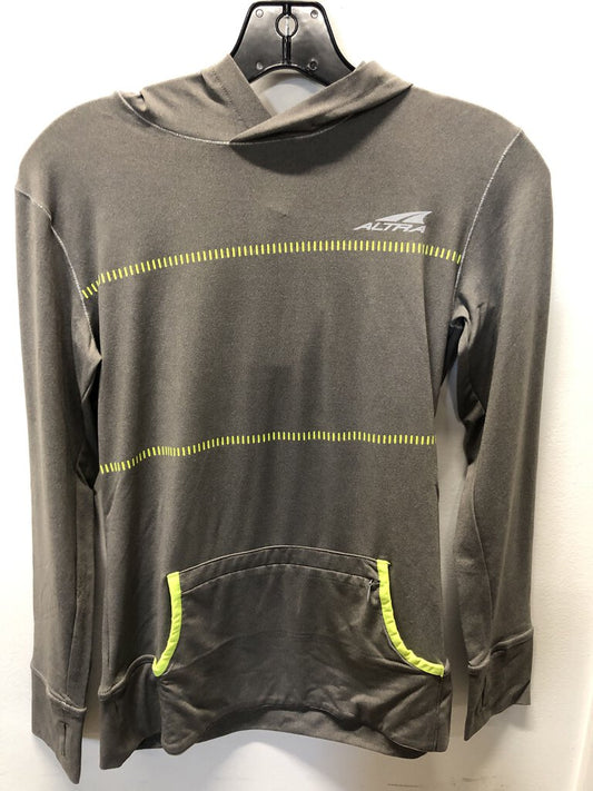 Altra Hoodie Shirt, Grey/Safety Yellow, Women's S