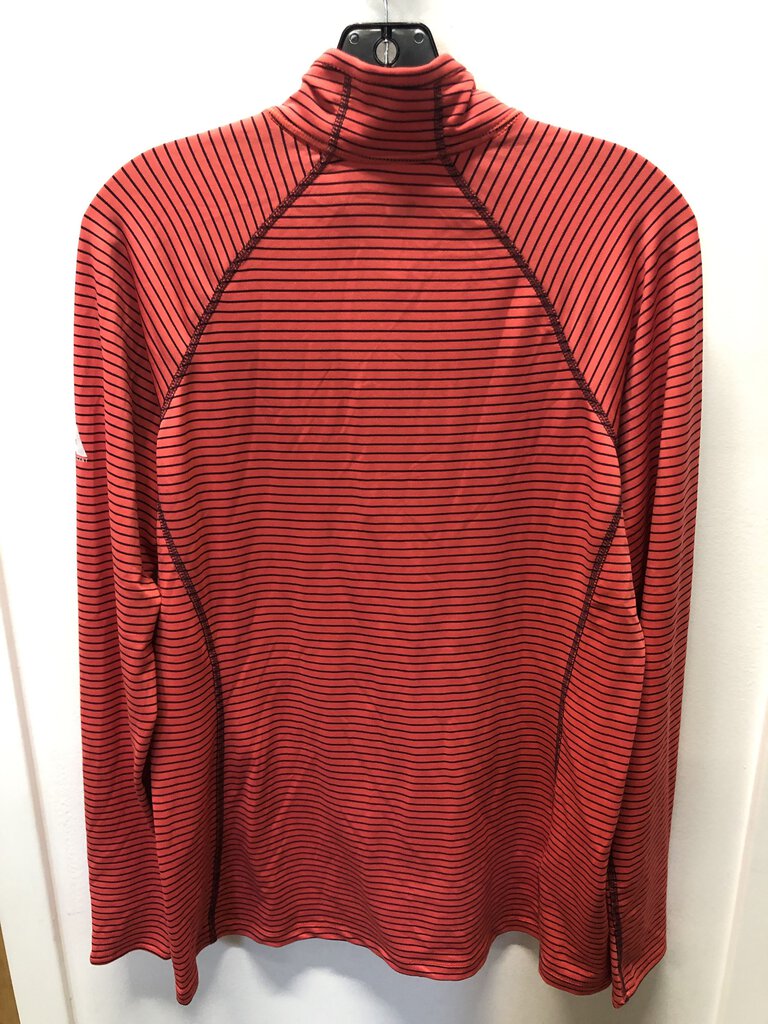 Eddie Bauer 1/2 Zip, Red/Navy, Women's L