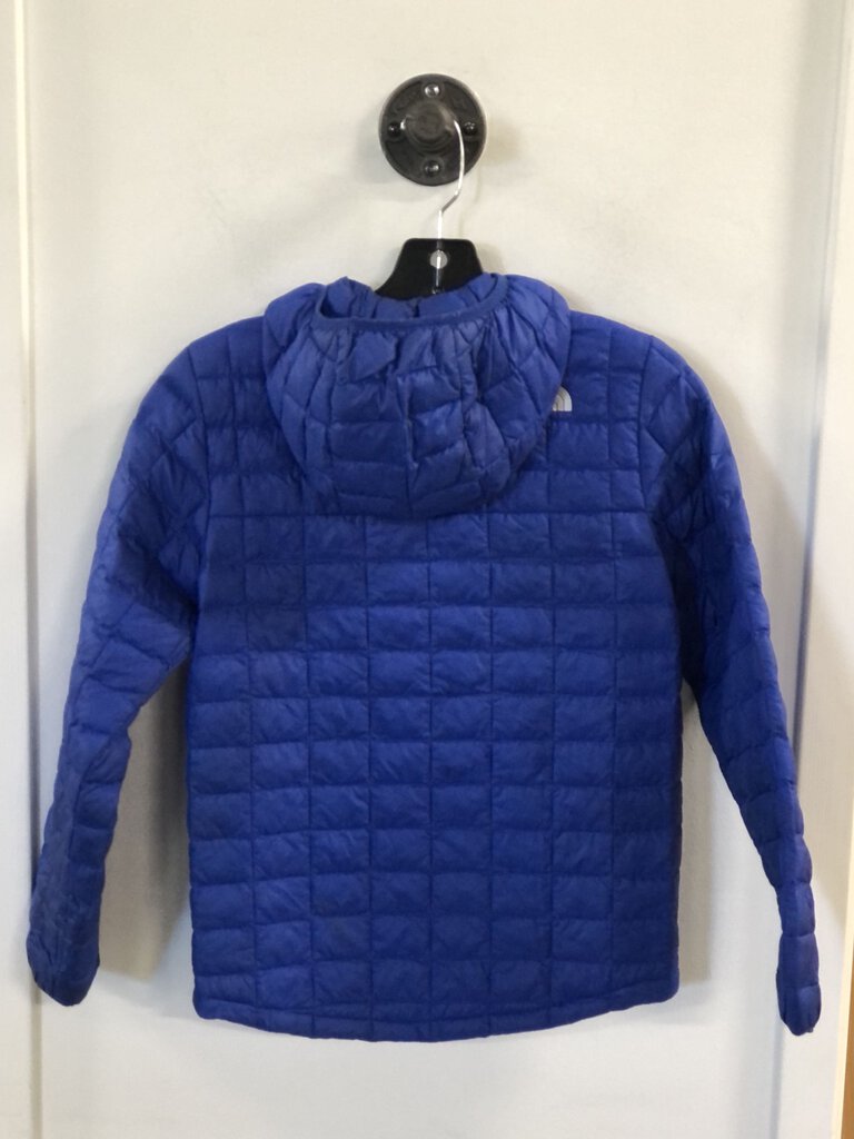 The North Face Hooded Puffy Jacket, Blue, Boy's M (10/12)