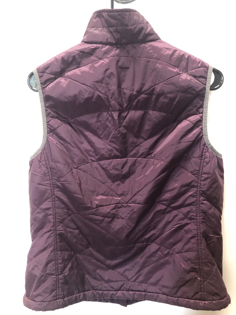 LL Bean Primaloft Vest, Purple, Women's M