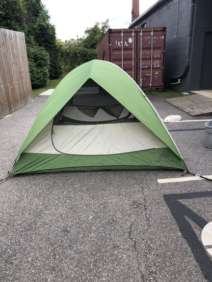 REI Camp Dome 4 Person Tent, Green