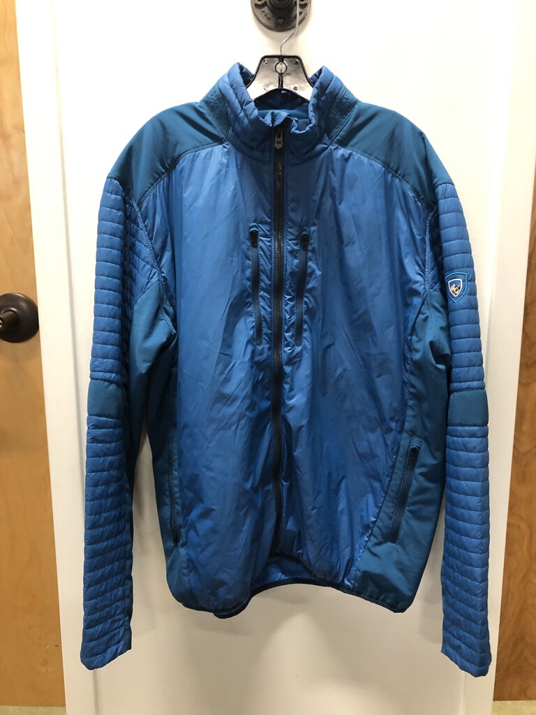 Kuhl Full Zip Spyfire Jacket, Blue, Men's XXL