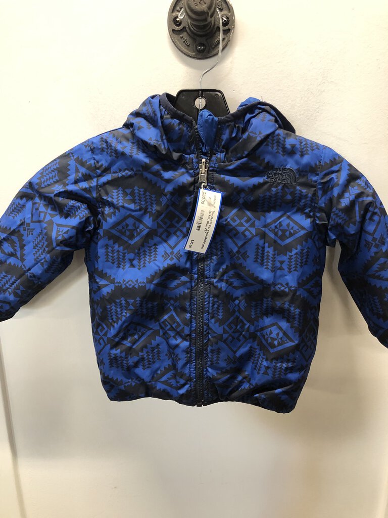 The North Face Hooded Puffer Jacket, Blue, 2T?