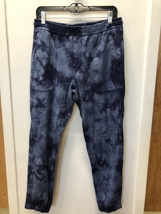 Athleta Sweat Pants, Blue Water Dye, Women's M