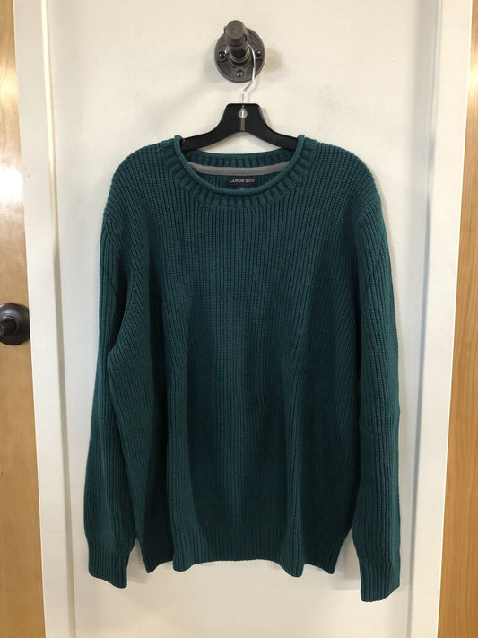 Land's End Sweater, Emerald Lagoon, Men's XXL