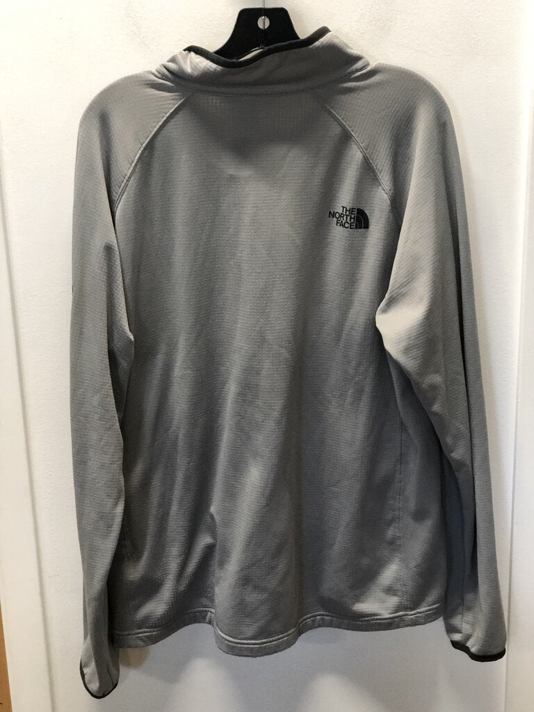 The North Face Grid Fleece Jacket, Grey, Men's XL