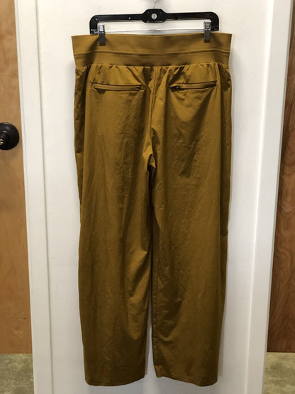 Athleta Flare Leg Pants, Gold, Women's 16