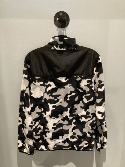 Original Use Full Zip Fleece, Black Camo, Women's S