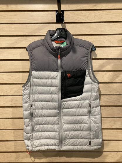 Mountain Hardwear Dynotherm Down Vest, Grey, Men's S