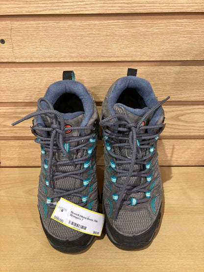 Merrell Hiking Boots, Grey/Teal, Women's 7