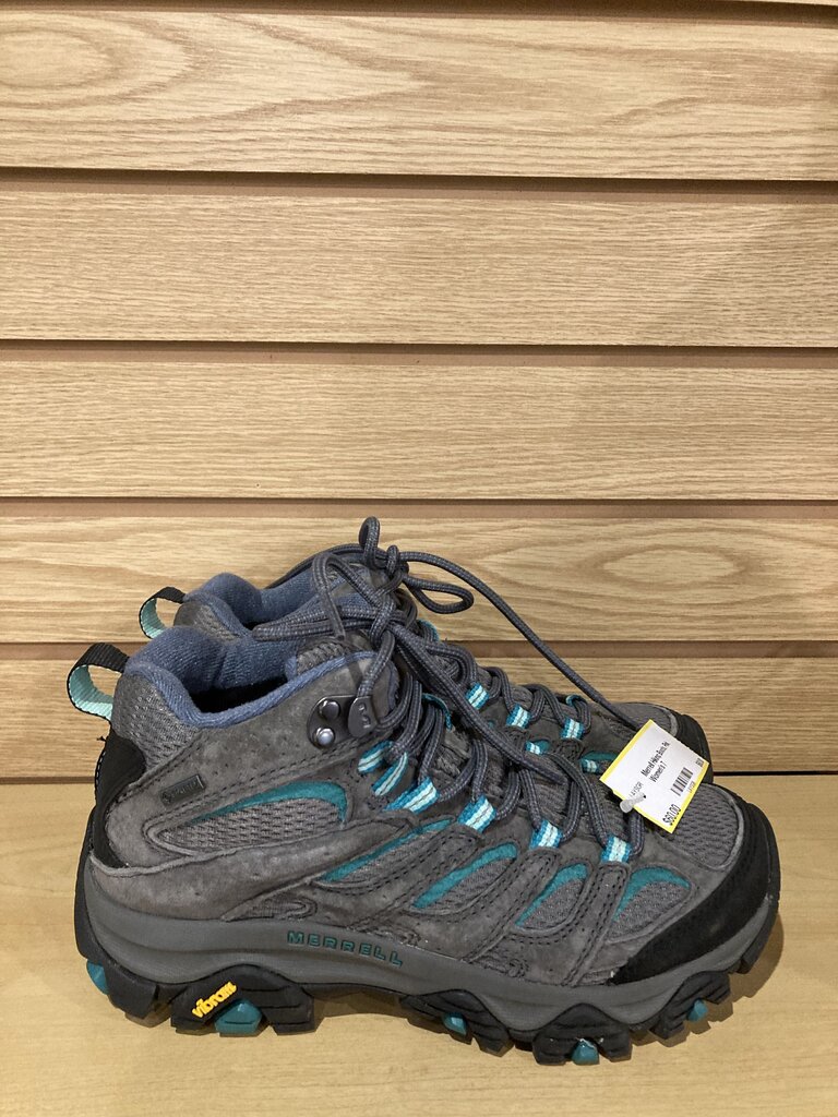 Merrell Hiking Boots, Grey/Teal, Women's 7