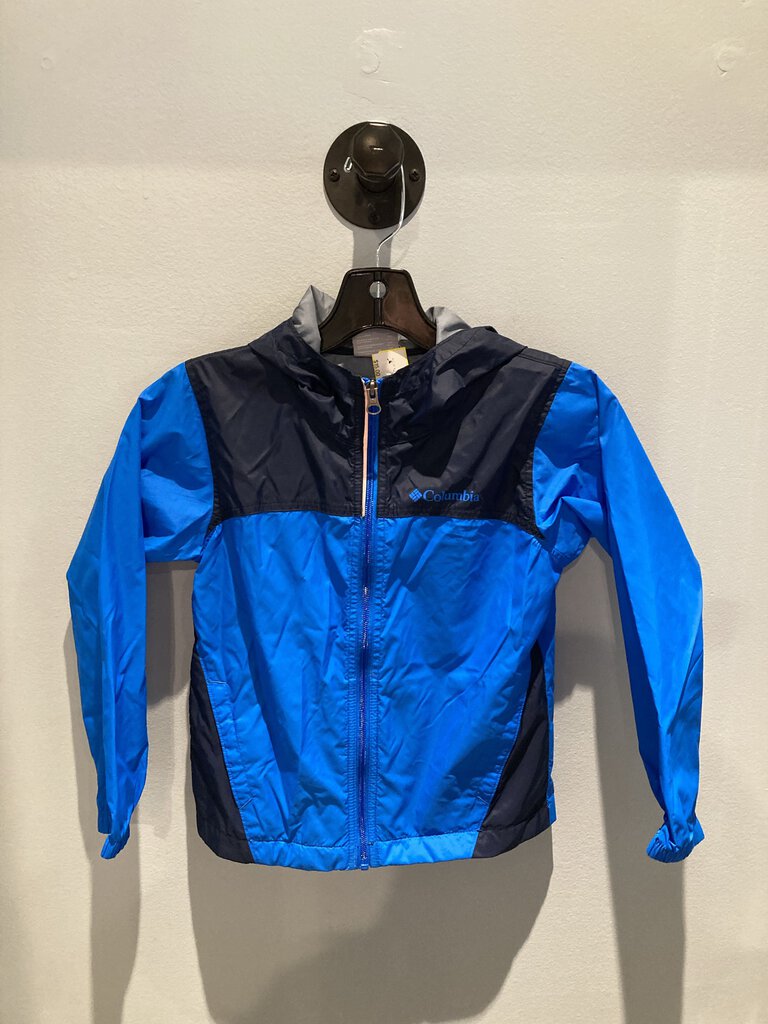 Columbia Wind Jacket, Blue/Navy, Kids XS (6/7)