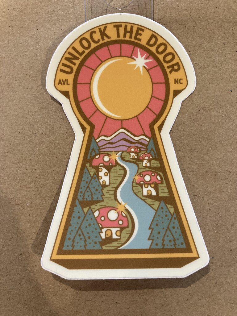 Menottees Unlock The Door Sticker