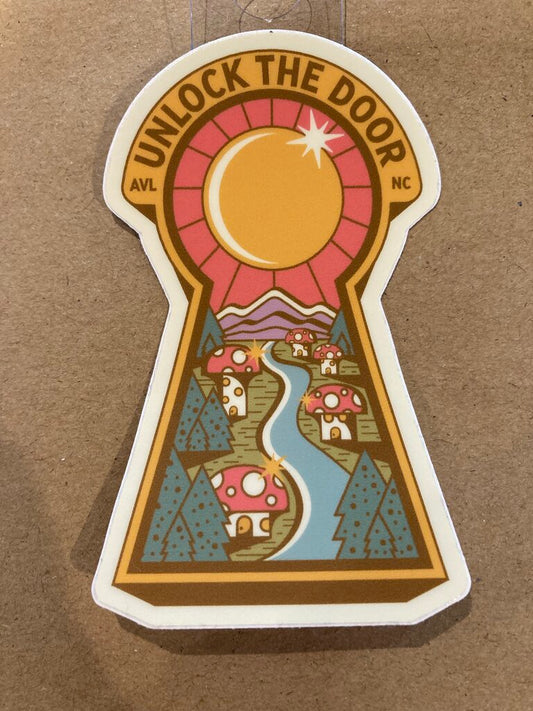 Menottees Unlock The Door Sticker