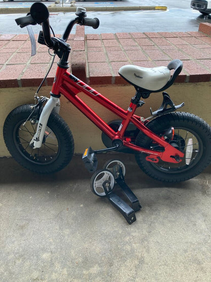 Royal Rider Freestyle Kids Bike, Red/White, 12"