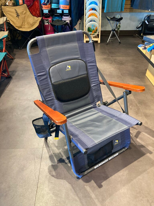 GCI Wilderness Recliner, Blue, OS