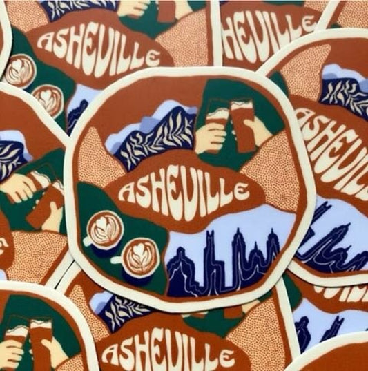 Cailey Goodway Asheville (Cheers) Sticker