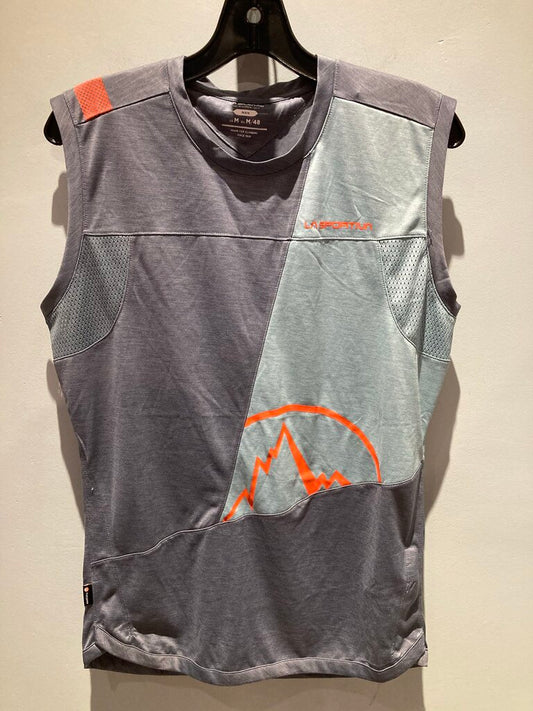 La Sportiva Tank, Slate/Blue, Men's M