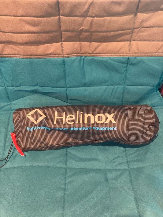(Patched) Helinox Lite Cot, Black/Blue. OS