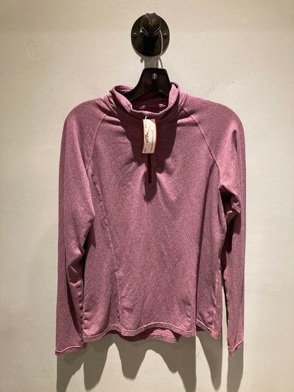 REI LS 1\4 Zip, Purple, Women M