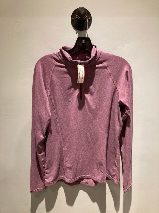 REI LS 1\4 Zip, Purple, Women M