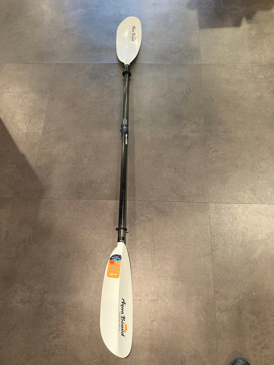 Aqua Bound Sting Ray Hybrid Paddle, 200-215cm, White/Black