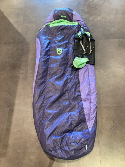 Nemo Tempo Sleeping Bag, Black/Green, 20 deg