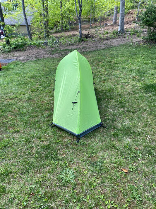 Mountainsummitgear Northwood Series II Backpacking Tent, Yellow, 1P