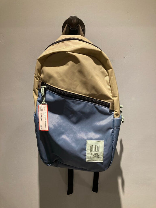 Topo Designs Light Backpack, Blue/Khaki