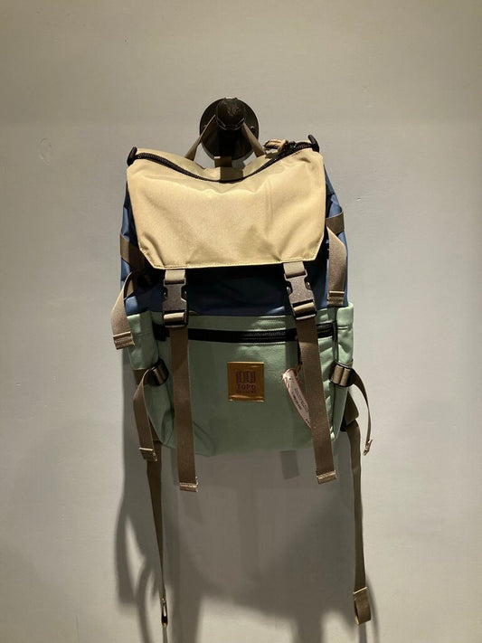 Topo Designs Rover Classic Backpack, Blue/Teal