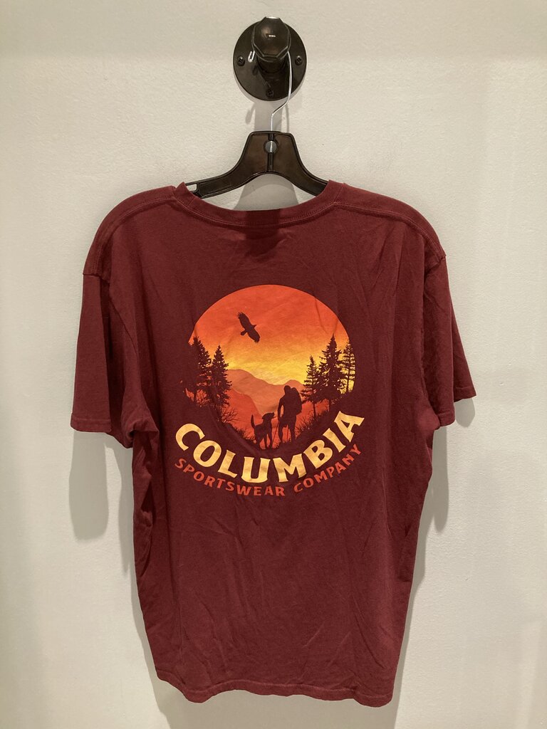 Columbia SS Crew, Maroon, Men's L