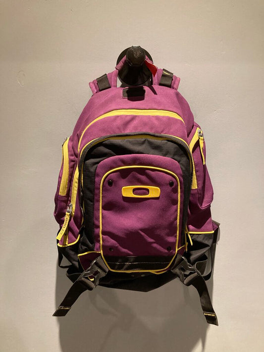 Oakley Backpack, Purple/Yellow