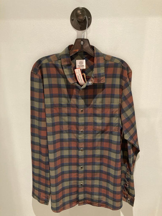 FlyLow Royal Shirt, Bear/Jasper, Men's L