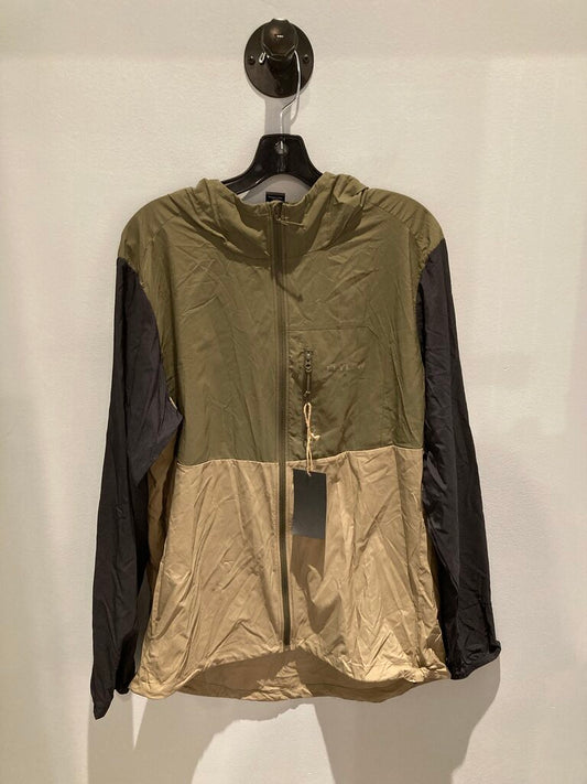 Flylow Davis Anorak, Black/Olive, Men's L