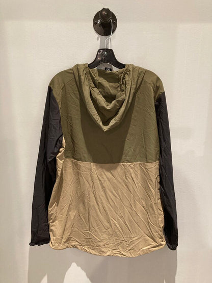 Flylow Davis Anorak, Black/Olive, Men's L