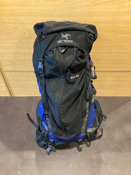 (Older) Arcteryx Bora 80 Backpack, Blue/Black