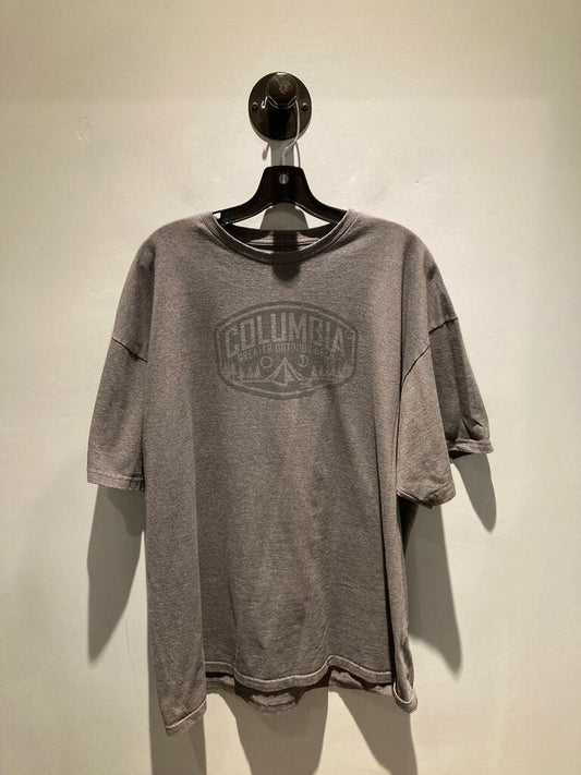 Columbia Tee, Grey, Men's XXL