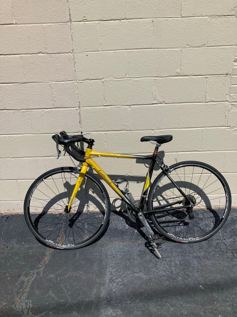 2007 Lemond Victoire Road Bike, Yellow/Black, 18.5in(M), 700