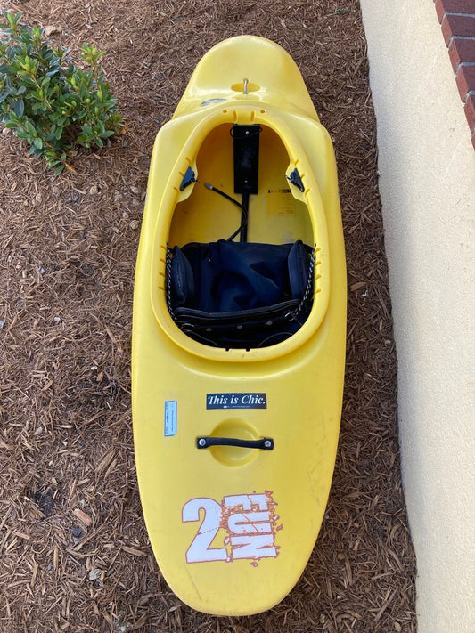 Jackson 2 Fun Kayak, Yellow