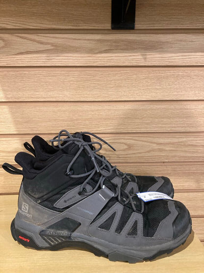 (Wear) Salomon X Ultra 04 Mid Boots, Grey/Black, Men's 11.5