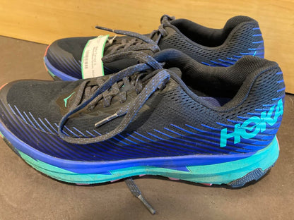 Hoka Torrent 2, Black/Blue/Green, Women's 9