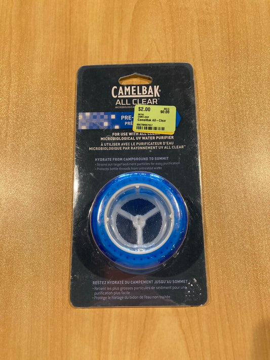 CamelBak All Clear Pre-Filter, Blue (unused)