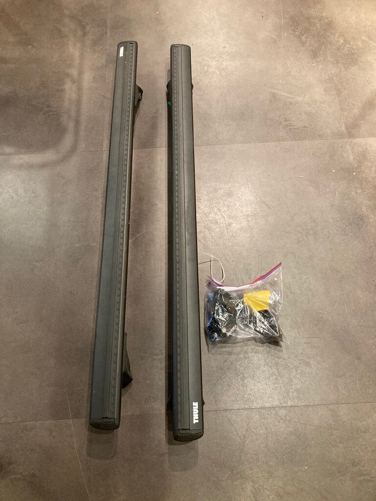 Thule WingBar Evo Roof Rack System, Black, OS