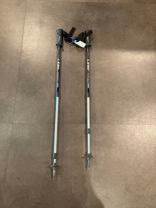 Leki Makalu Lite Titanium Trekking Poles, Black/Grey