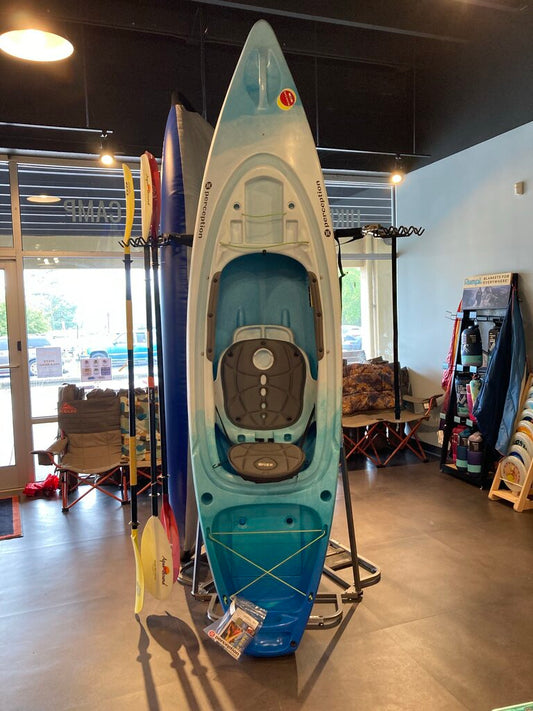 Perception Sound 9.5 Kayak, White/Teal