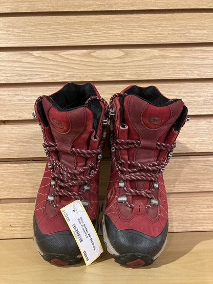 Oboz Bridger WP Mid Boots, Red, Women's 8