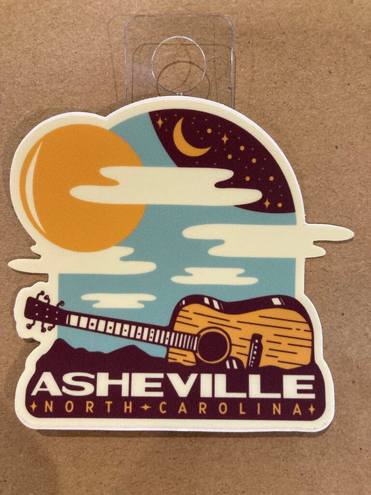 Logan Hall Asheville Guitar/Sky